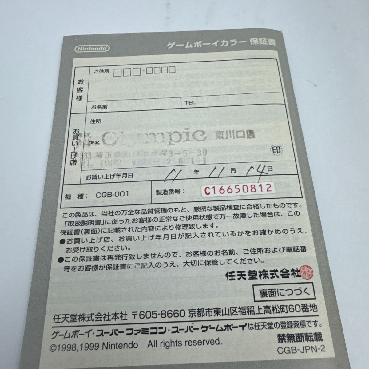Game Boy Color Berry