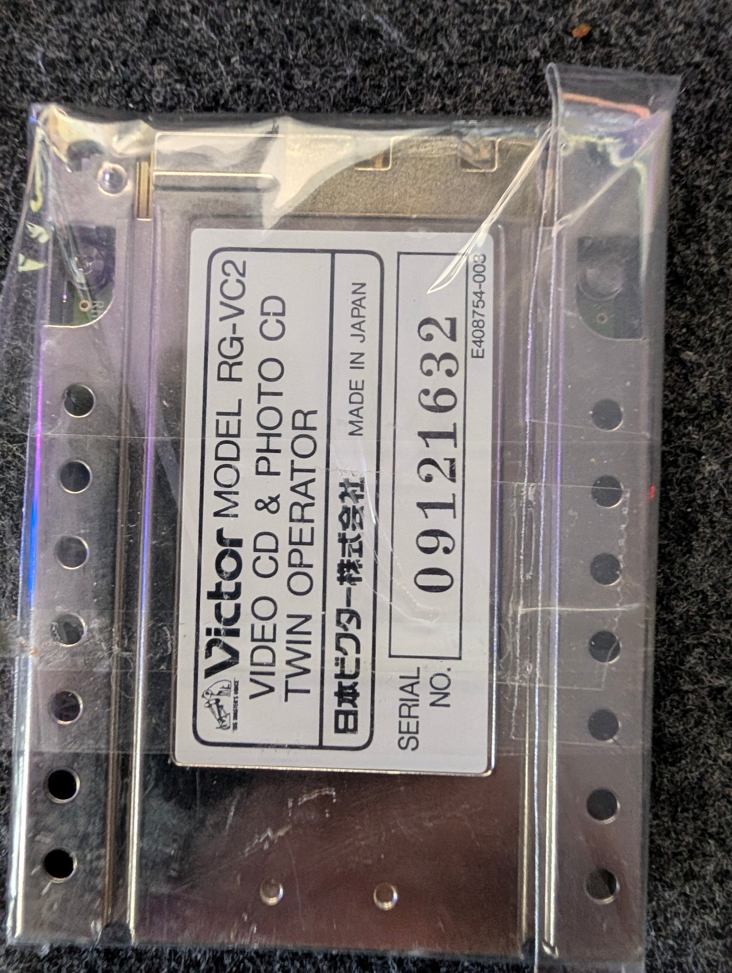 Victor Twin Operator Video CD & Photo CD Card