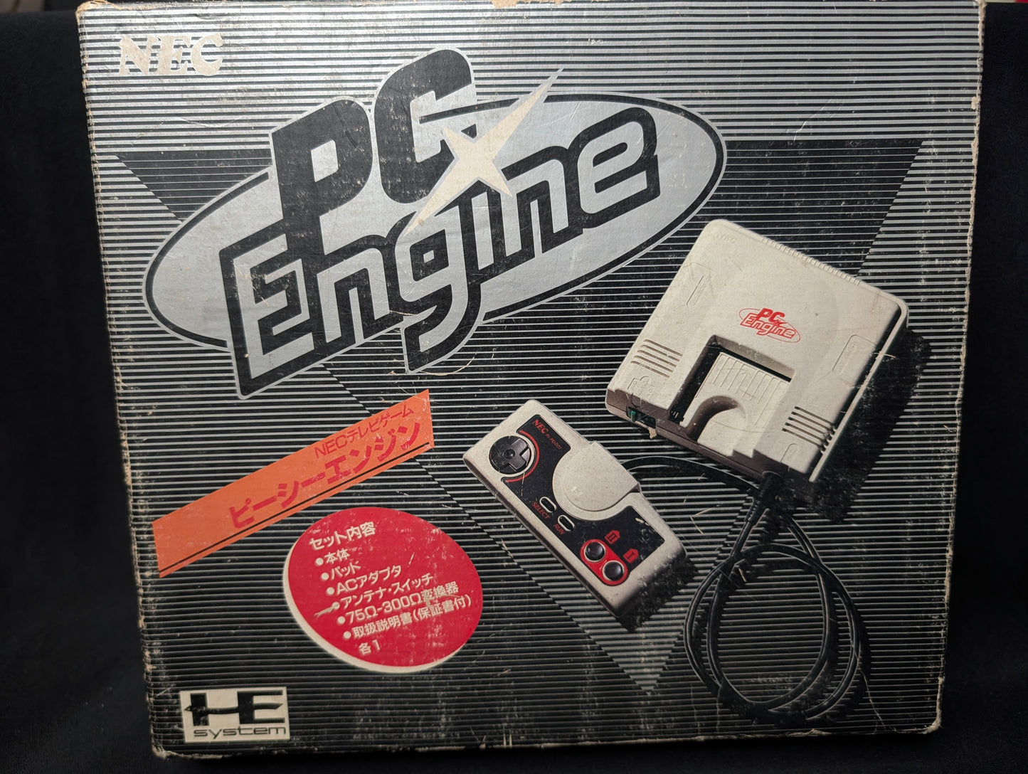 PC Engine White Console