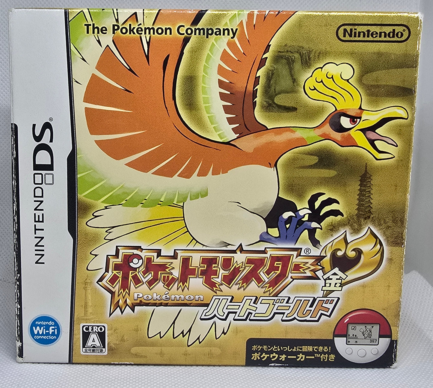 Nintendo Pokemon Heart Gold w/Pokewalker