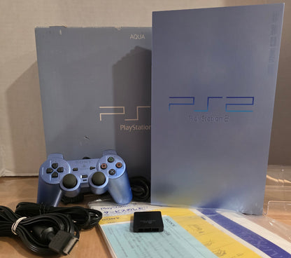 Aqua Blue PlayStation 2