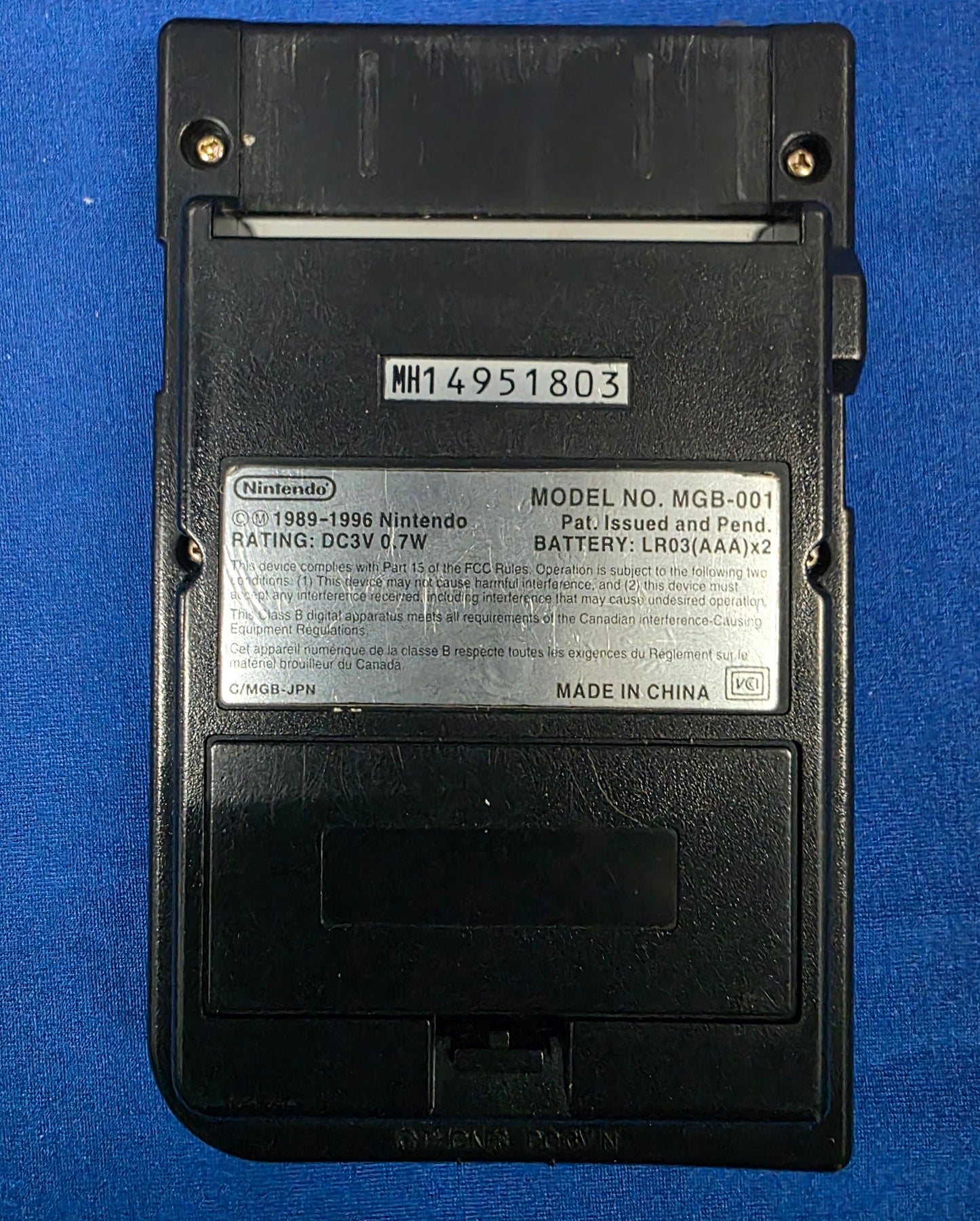Game Boy Pocket - Blk