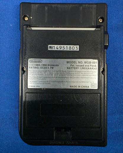 Game Boy Pocket - Blk