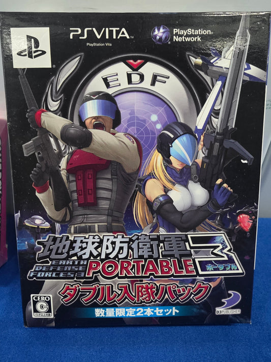 Earth Defense Force 3 Portable: Double Nyuutai Pack
