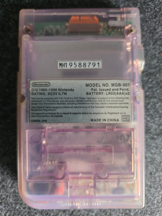 Clear Game Boy Pocket (Yellowed)