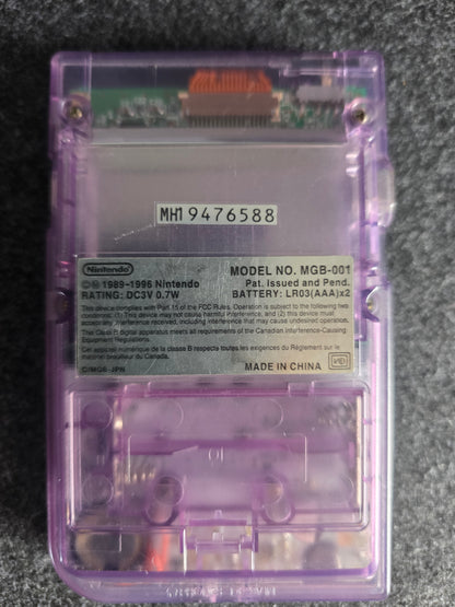 Clear Purple Game Boy Pocket (No Box)