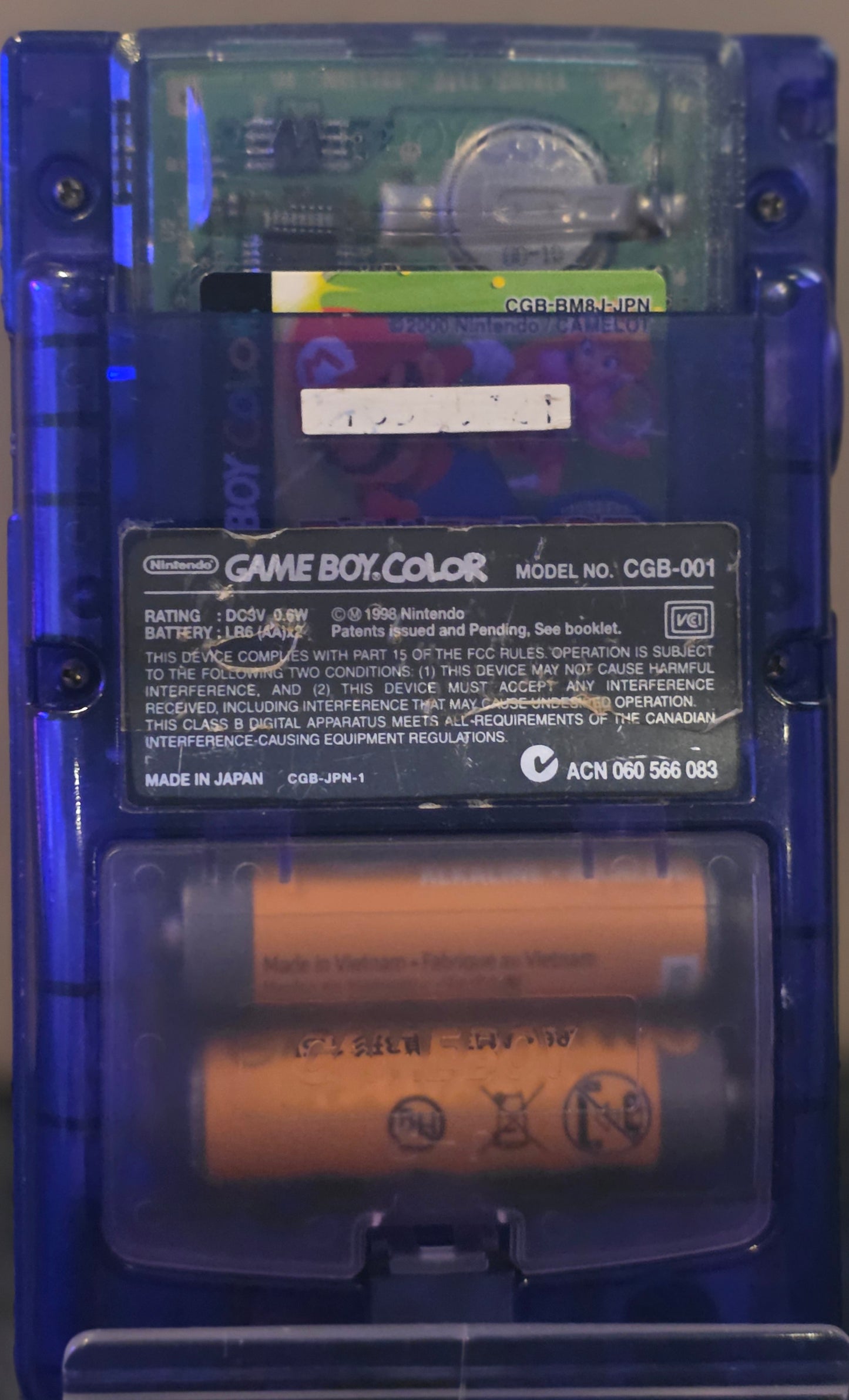 Atomic Purple Game Boy Color (No Box)