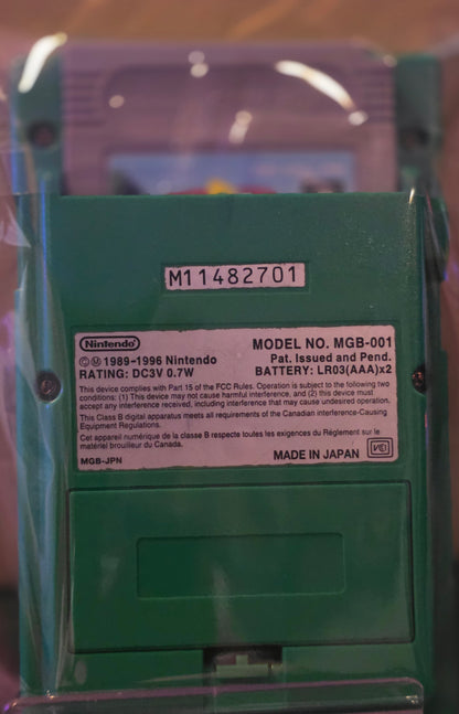 Green Game Boy Pocket (No Box)
