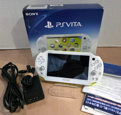 Lime Green/White PSVita