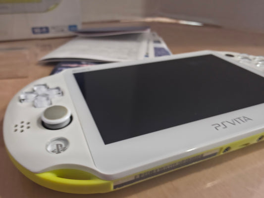 Lime Green/White PSVita (Modded)