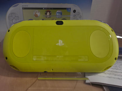 Lime Green/White PSVita