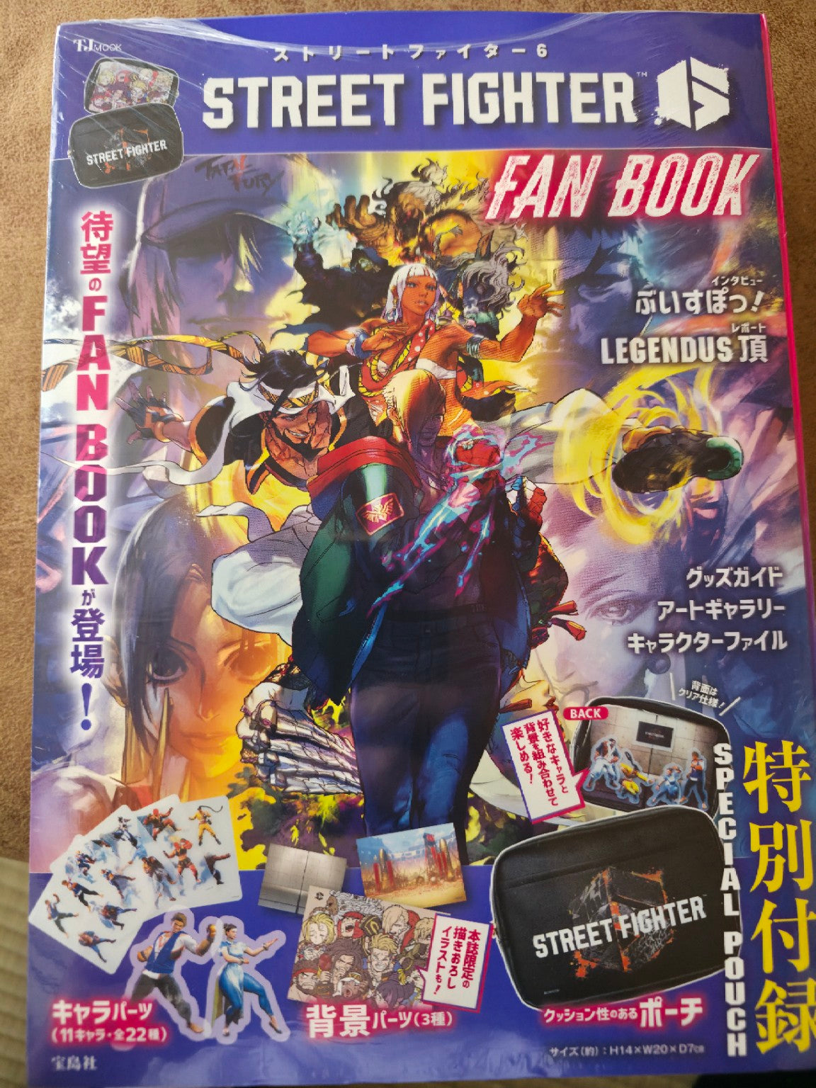 Street Fighter 6 Fan Book by Takarajimasha/TJMOOK