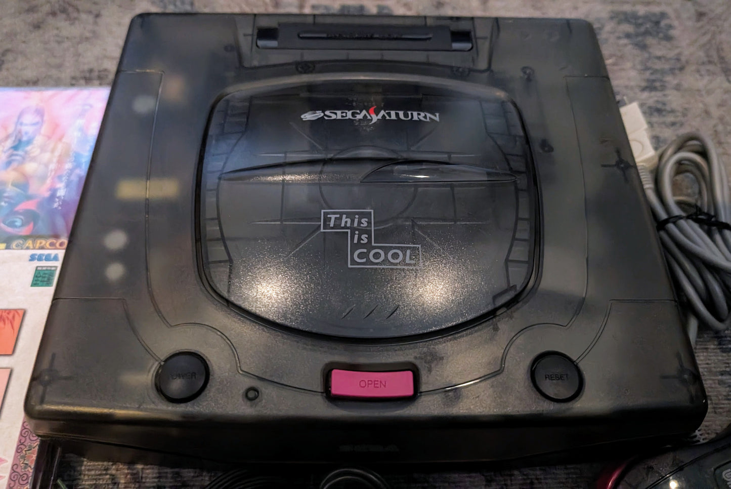 Sega This is Cool Saturn console