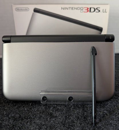 Silver x Black 3DS LL