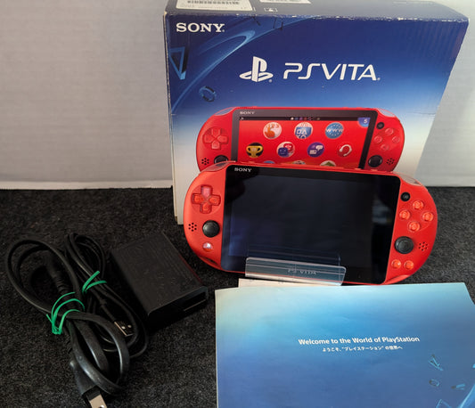 Metallic Red PSVita