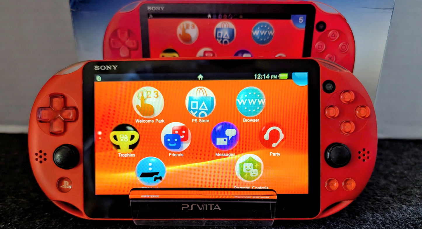 Metallic Red PSVita