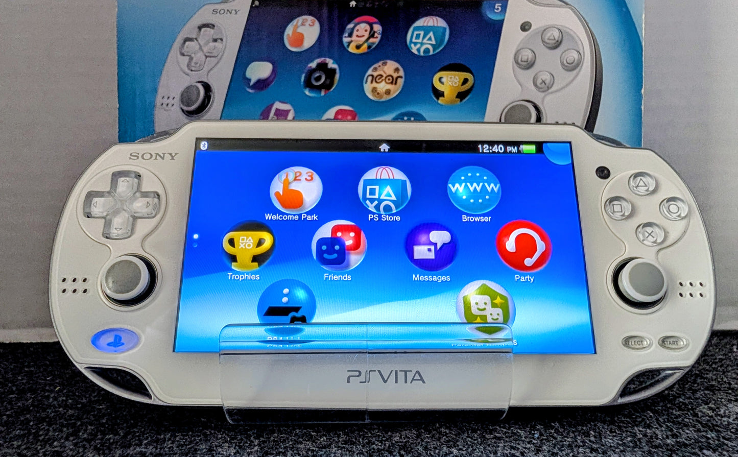 Crystal White PSVita