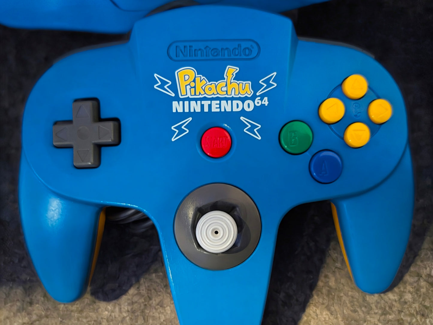 Blue & Yellow Pikachu N64