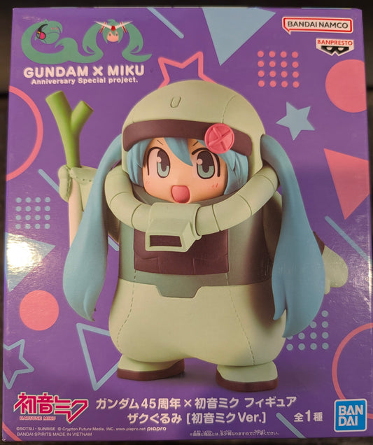 Gundam 45th Anniversary × Hatsune Miku Figure