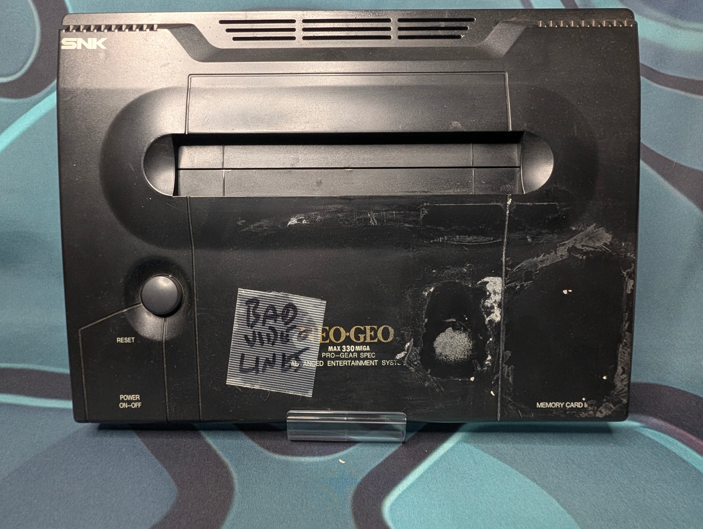 Neo Geo AES - BAD VIDEO