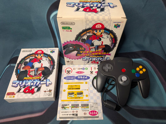 Mario Kart 64 set w/Blk Cnt