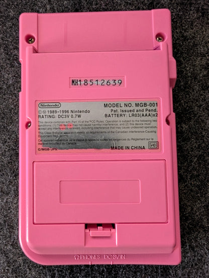Game Boy Pocket - Pink Edition