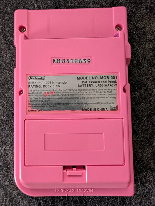 Game Boy Pocket - Pink Edition