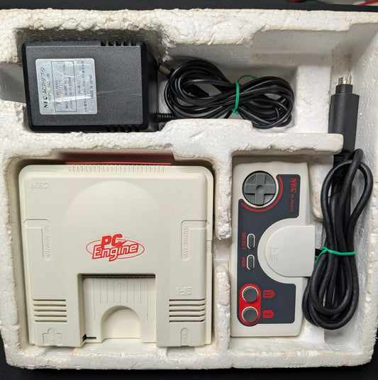PC Engine White Console