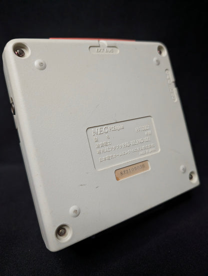 PC Engine White Console