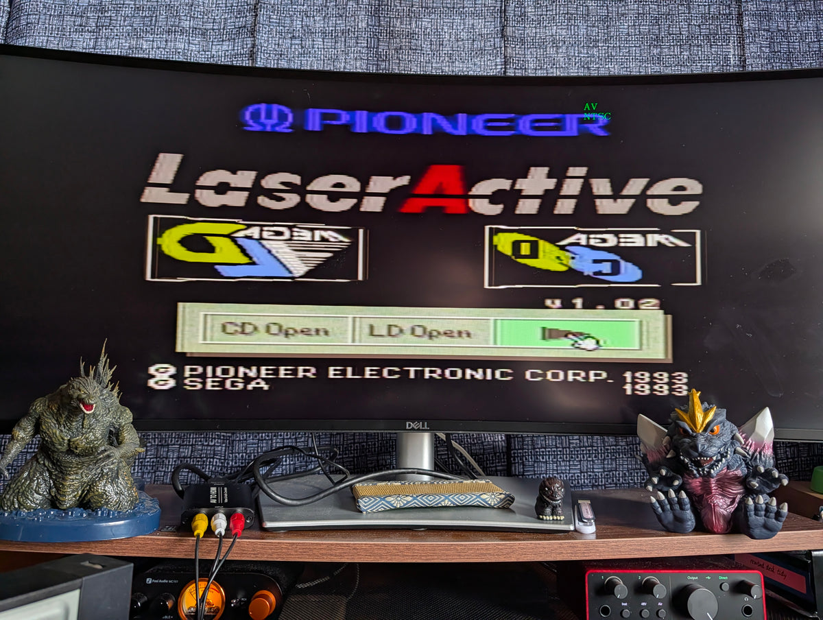 Pioneer LaserActive PAC-N1 LD-ROM² Control Pack